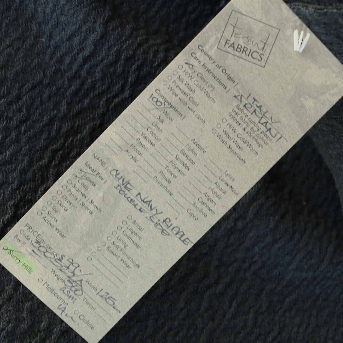 Olive Navy Ripple - Double Sided - Image 4