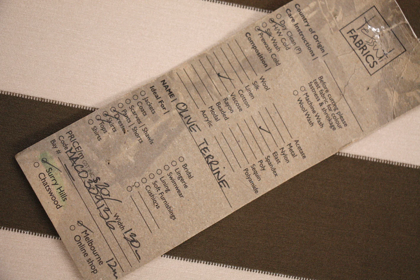 Olive Terrine Jersey - Image 3