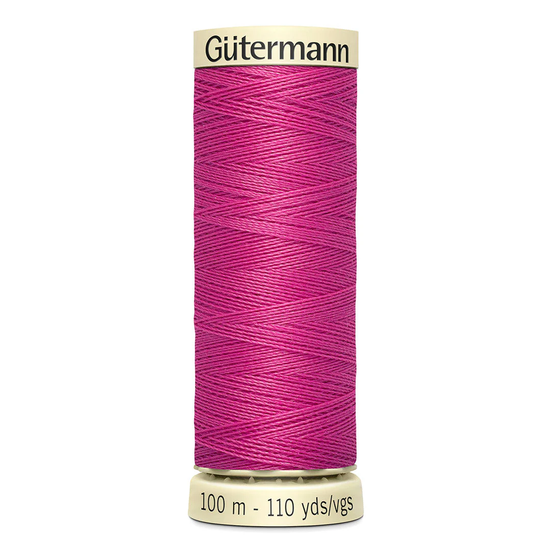 Ombre Check Fuchsia Silk Georgette - Image 6
