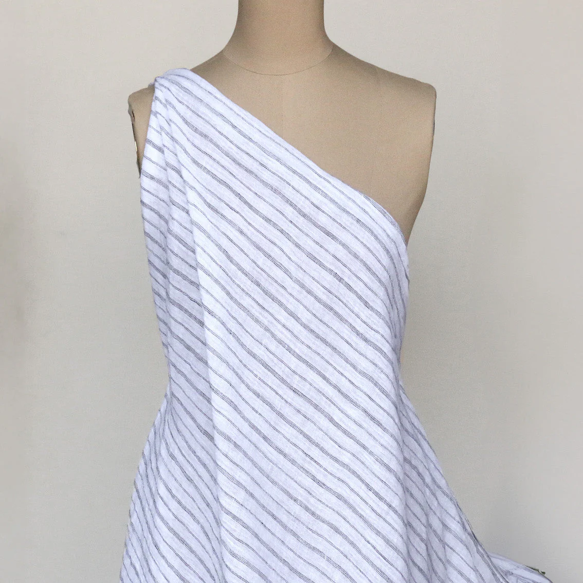 Ombria Stripe Navy/White - Image 3