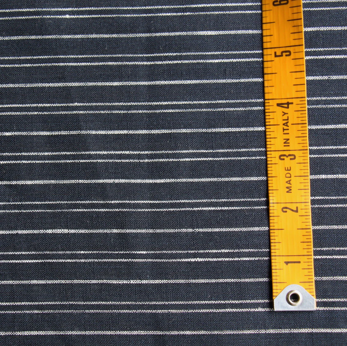 One Two Navy Bio Wash Linen - Image 3
