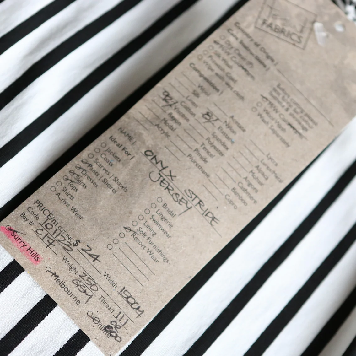 Onyx Stripe Jersey - Image 4