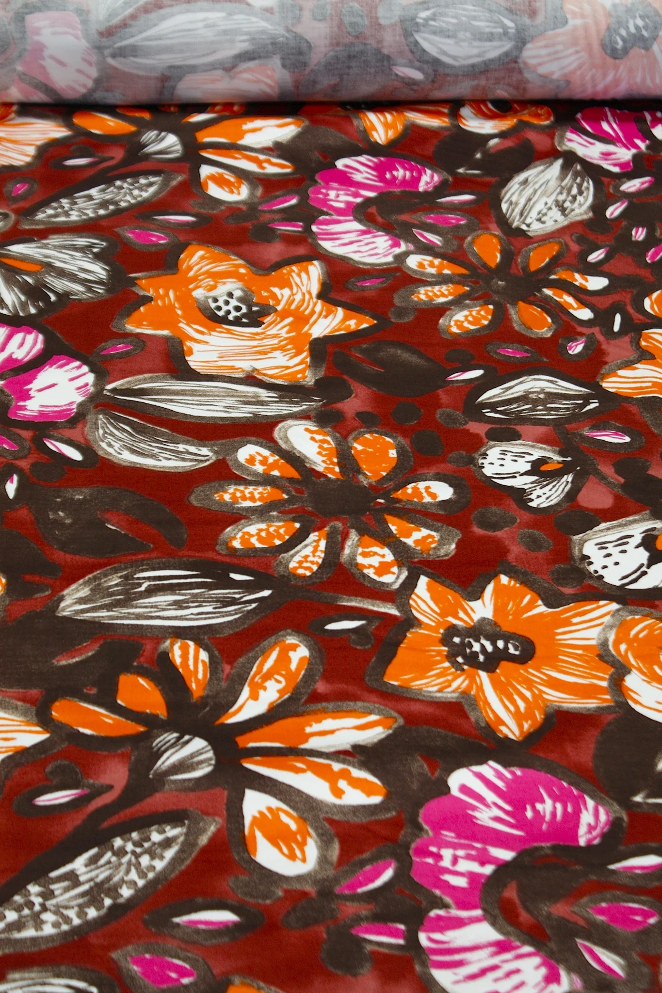 Orange Crayon Bloom - Image 2