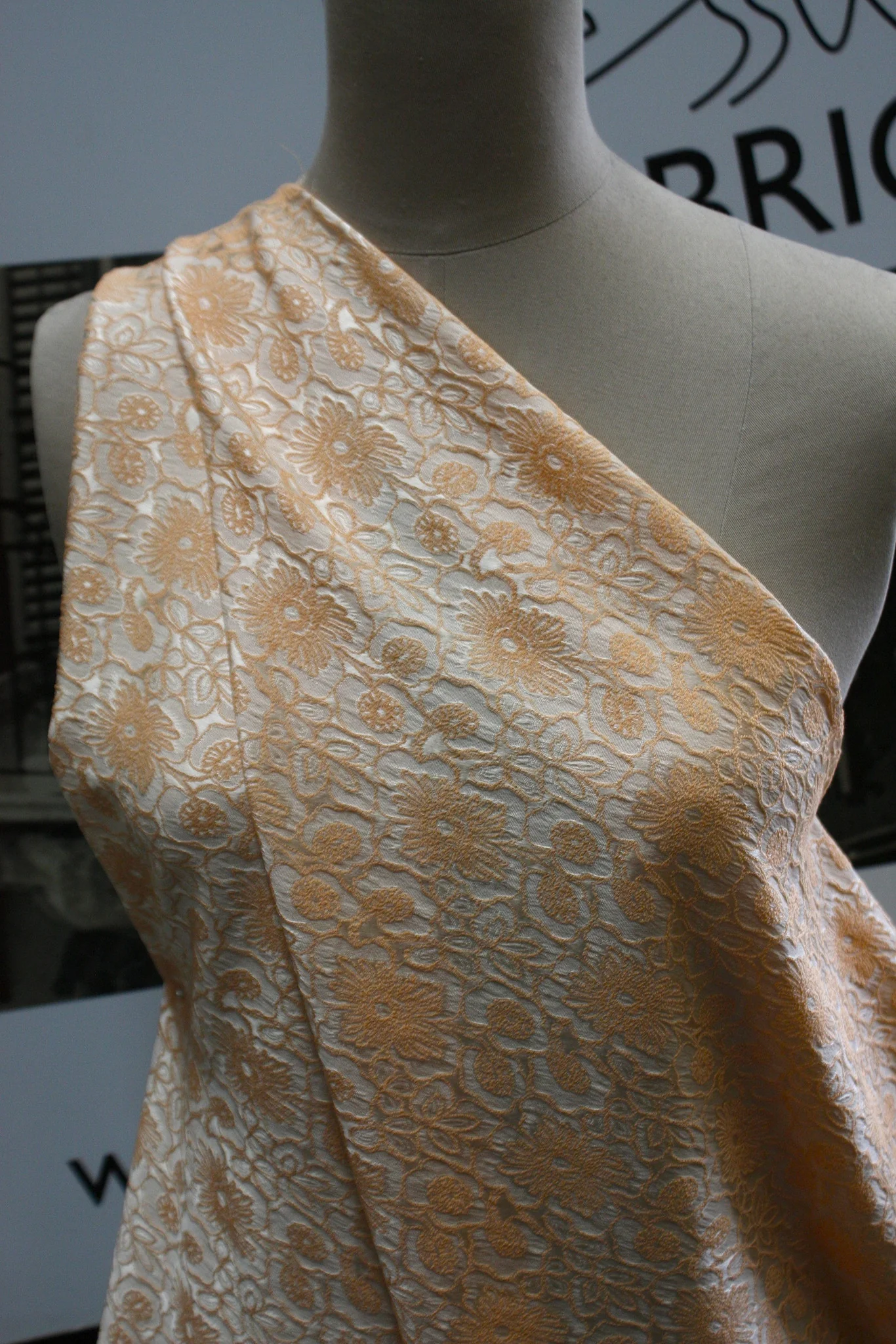 Orange Gelato Brocade - Image 6
