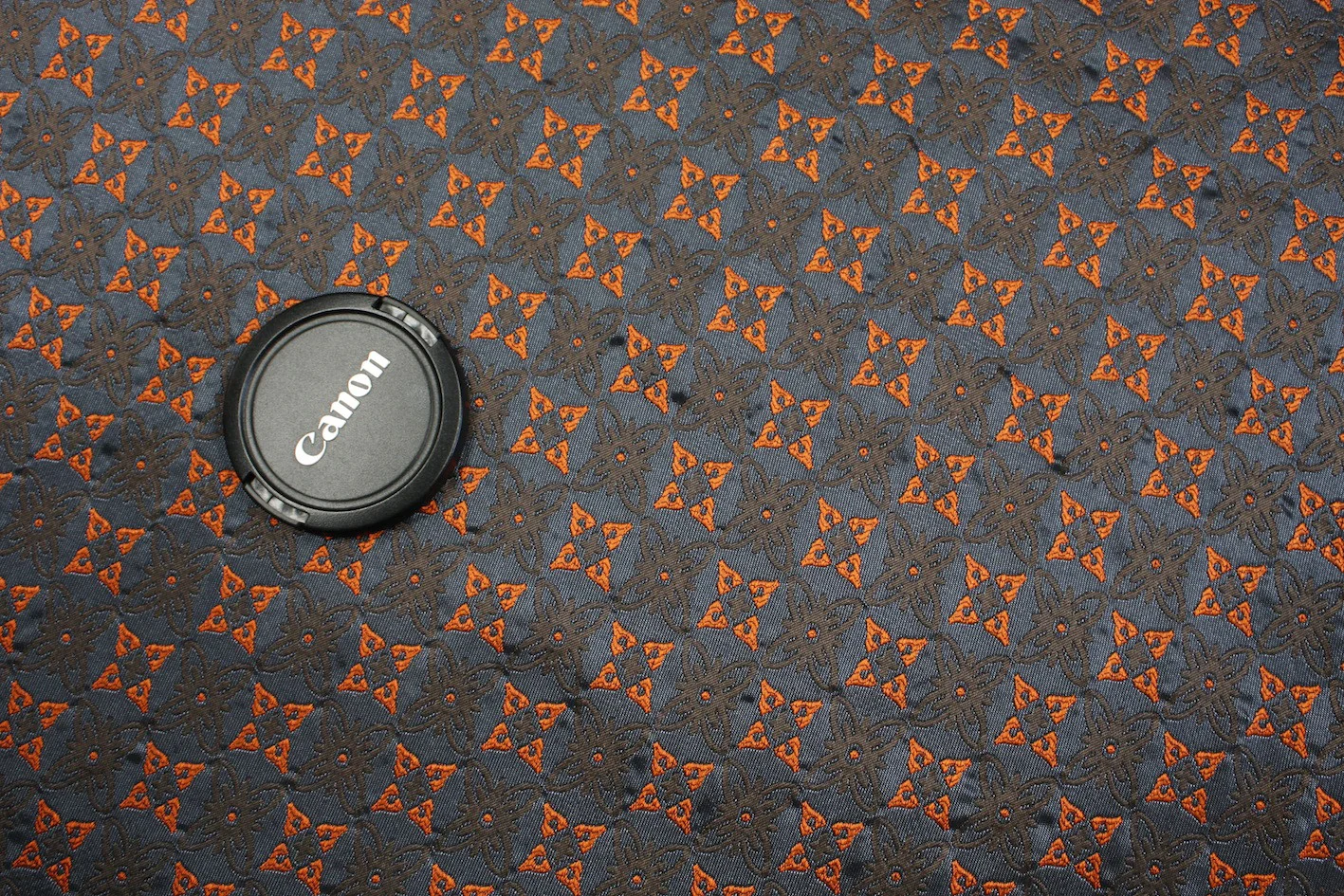 Orange Jacquard Stars - Image 2