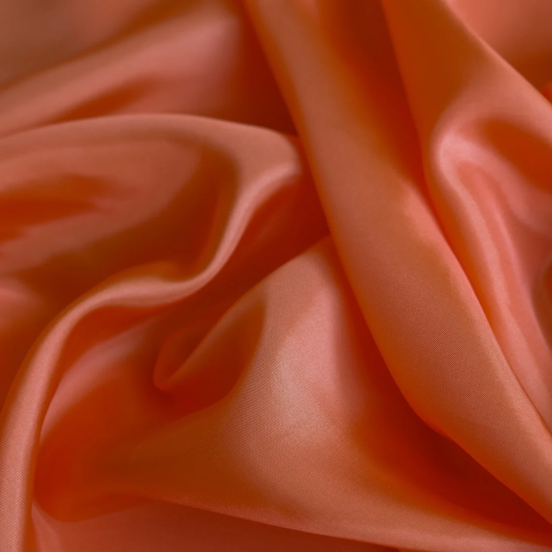 Orange Rayon Lining (120cm wide) - Image 2