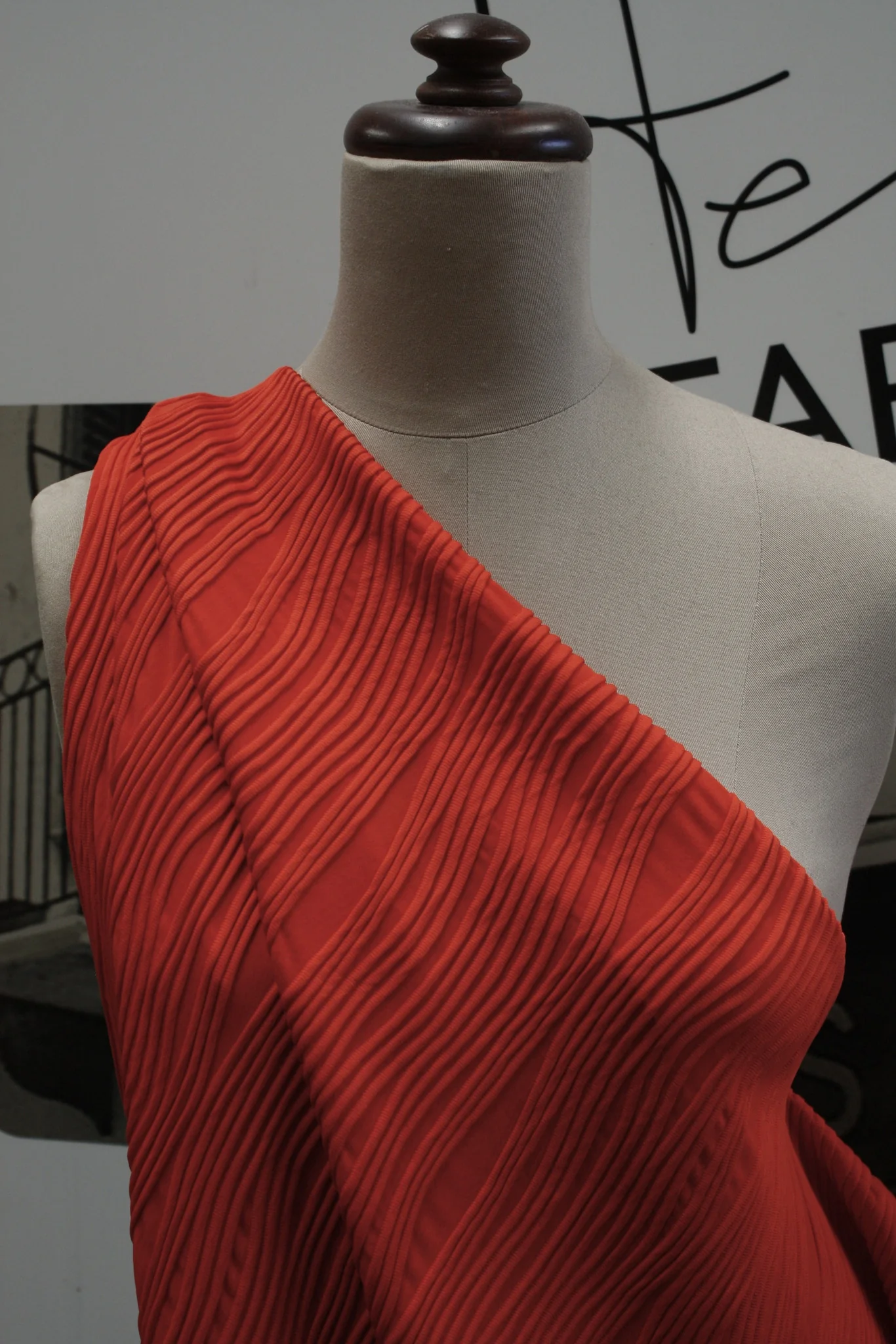 Orange (Red) Wood Grain - Image 4
