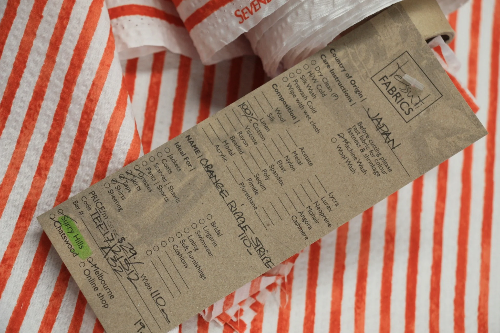 Orange Ripple Stripe - Image 3