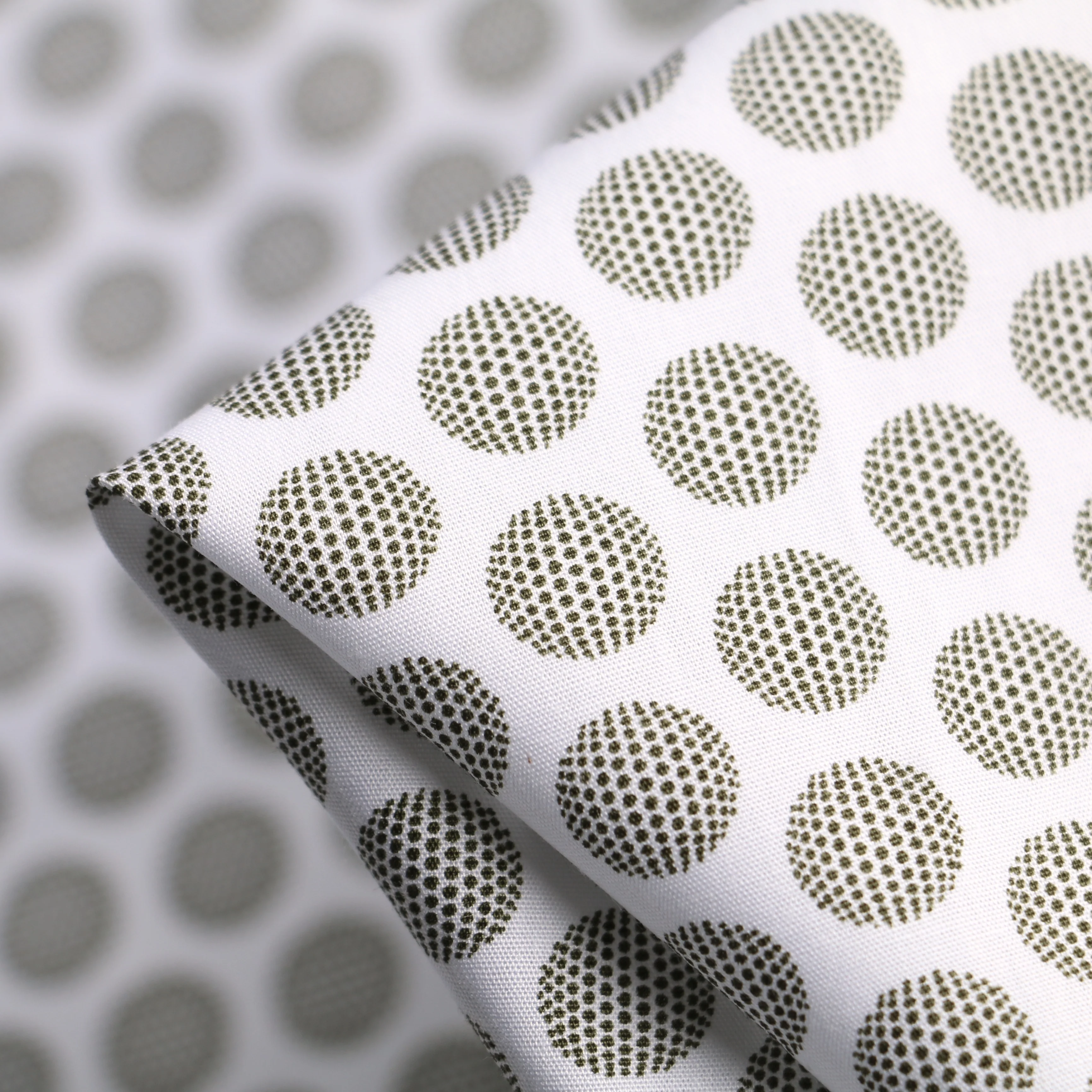 Orb Khaki Cotton Shirting