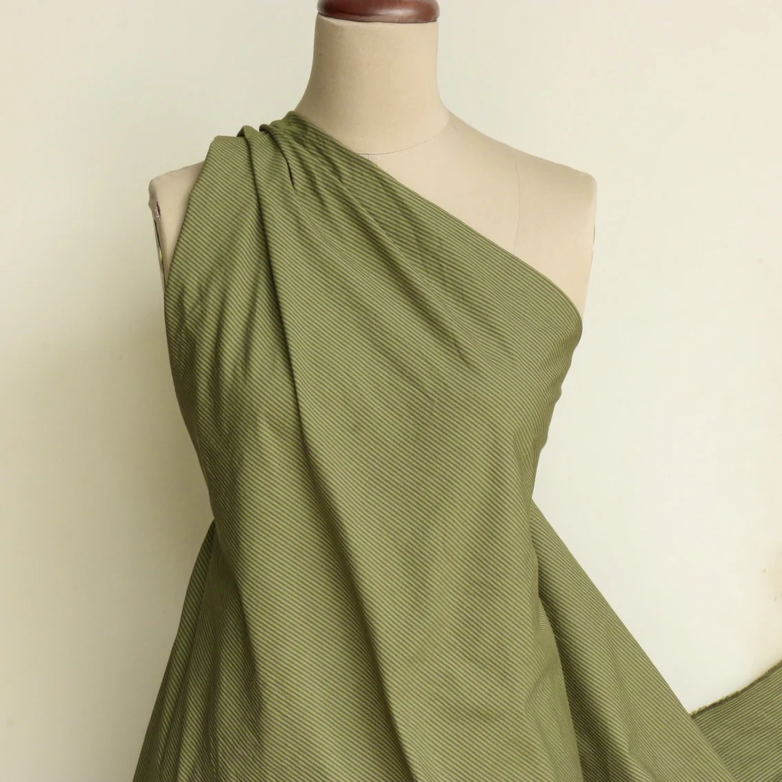 Osaka Stripe Herb Poplin - Image 4