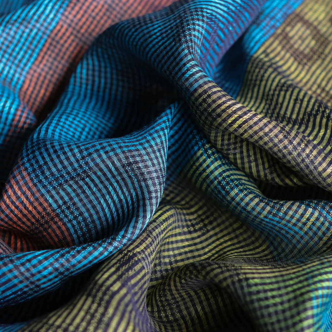 Ottavia's Check Linen Jacquard - Image 2