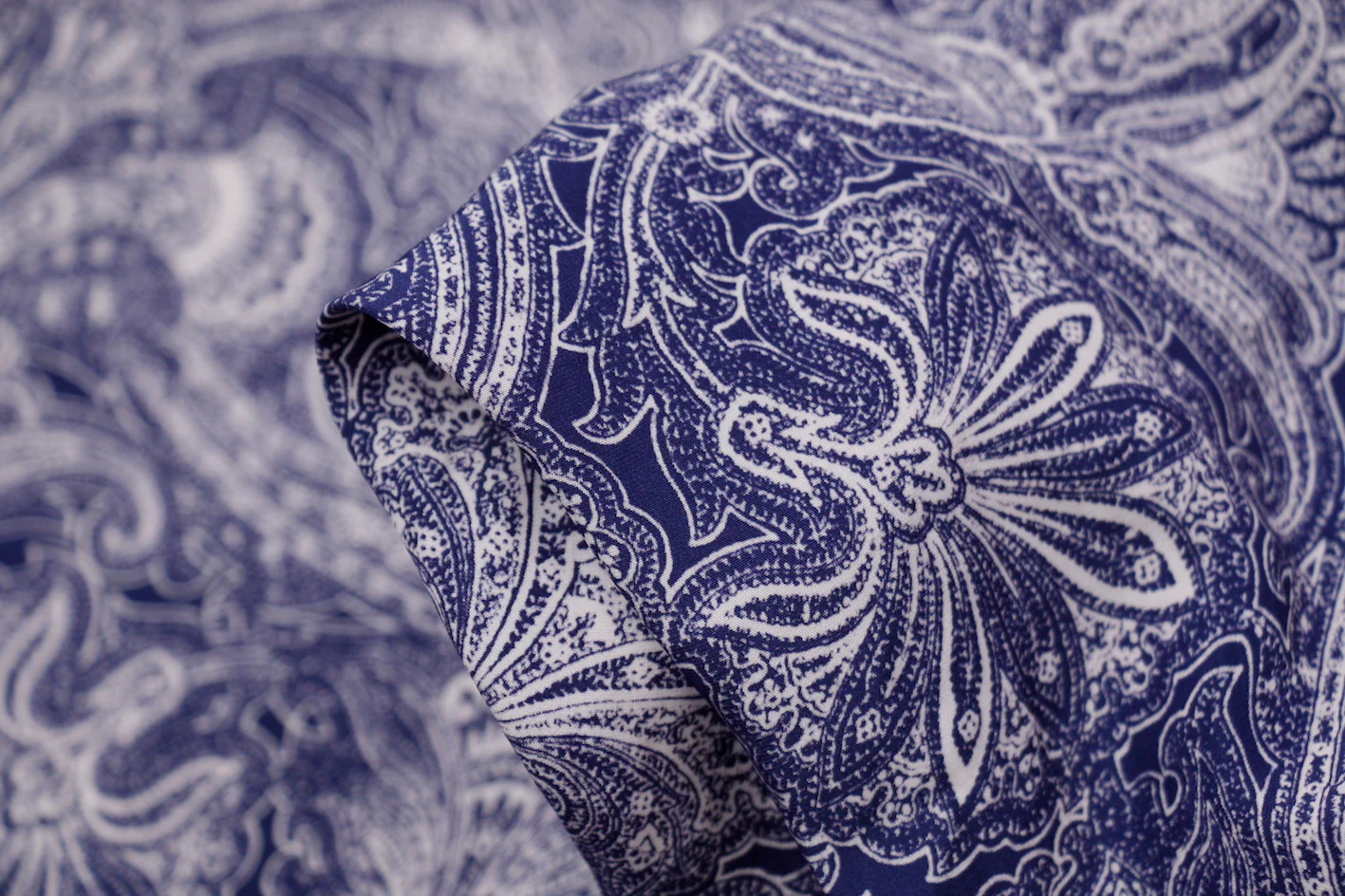 Paisley On Blue