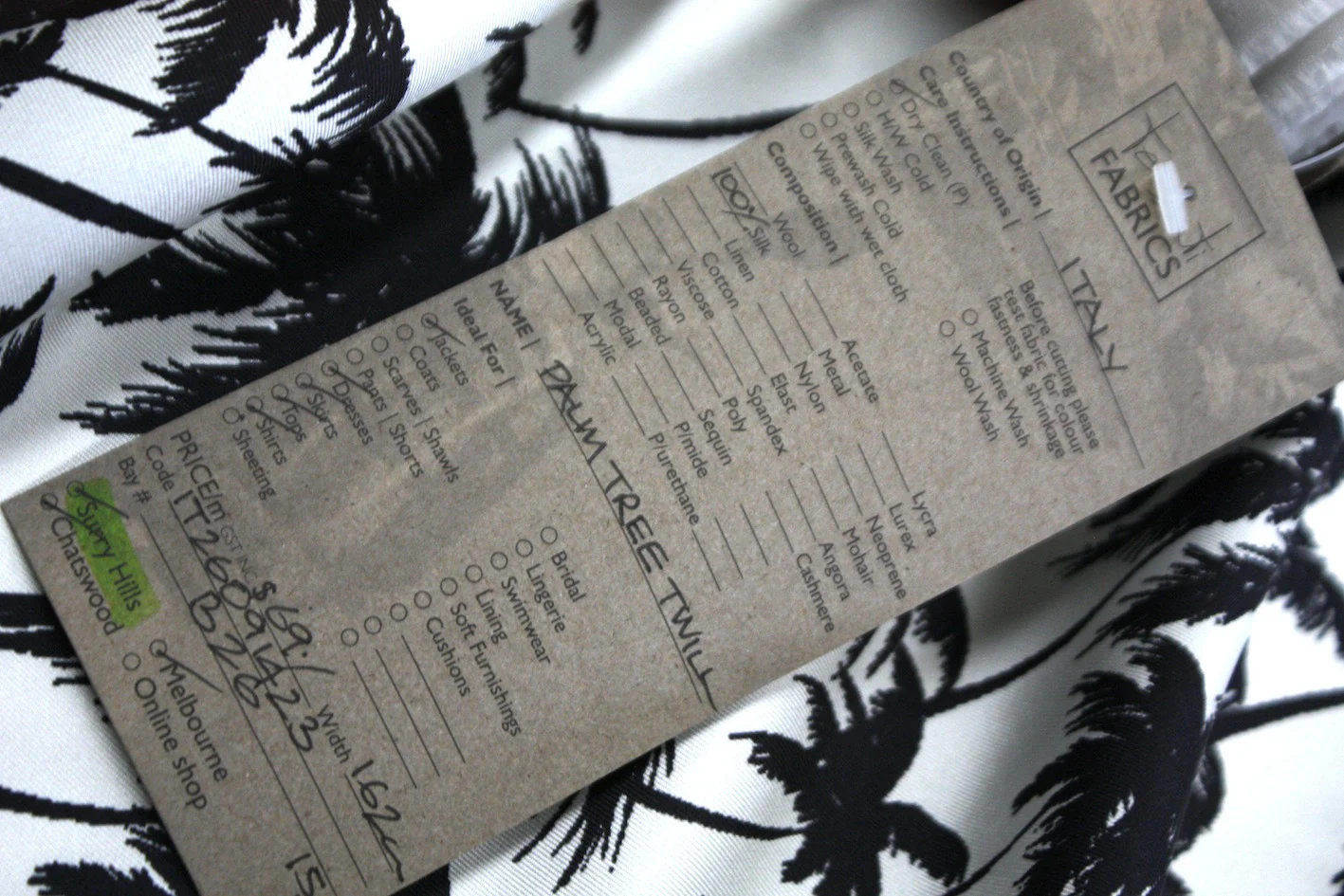 Palm Tree Twill - Image 4