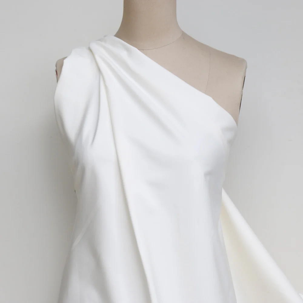Panarea Ivory Stretch Cotton - Image 4