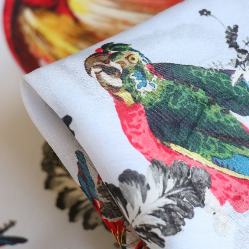 Paradiso Fleur Cotton/Silk Voile