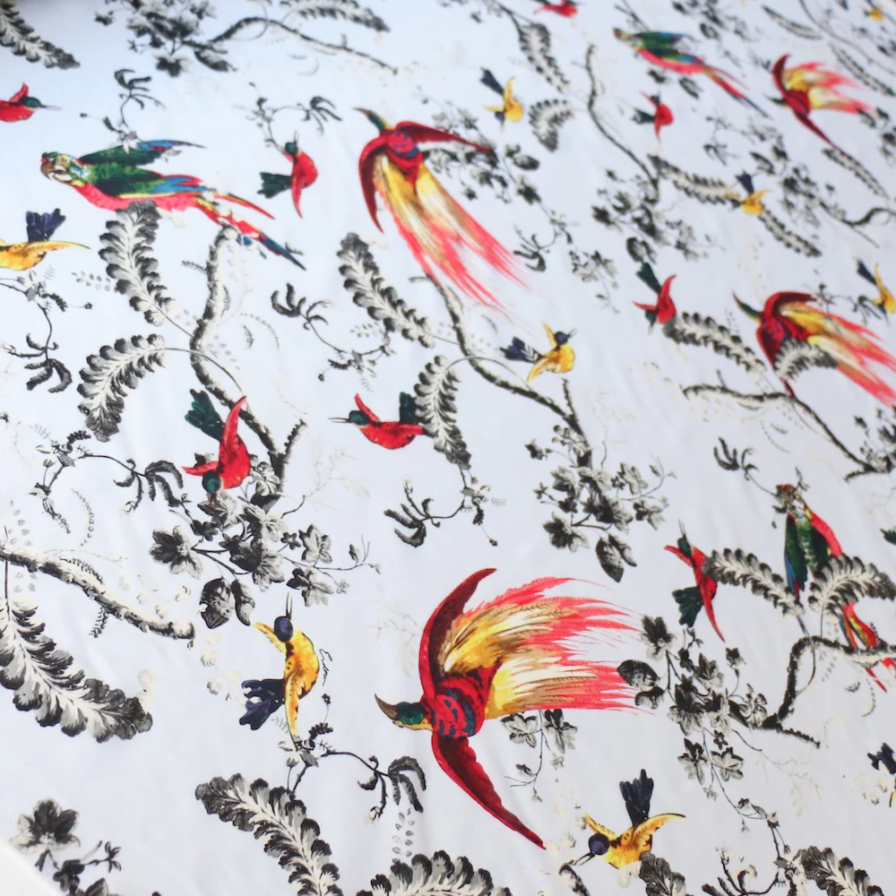 Paradiso Fleur Cotton/Silk Voile - Image 4