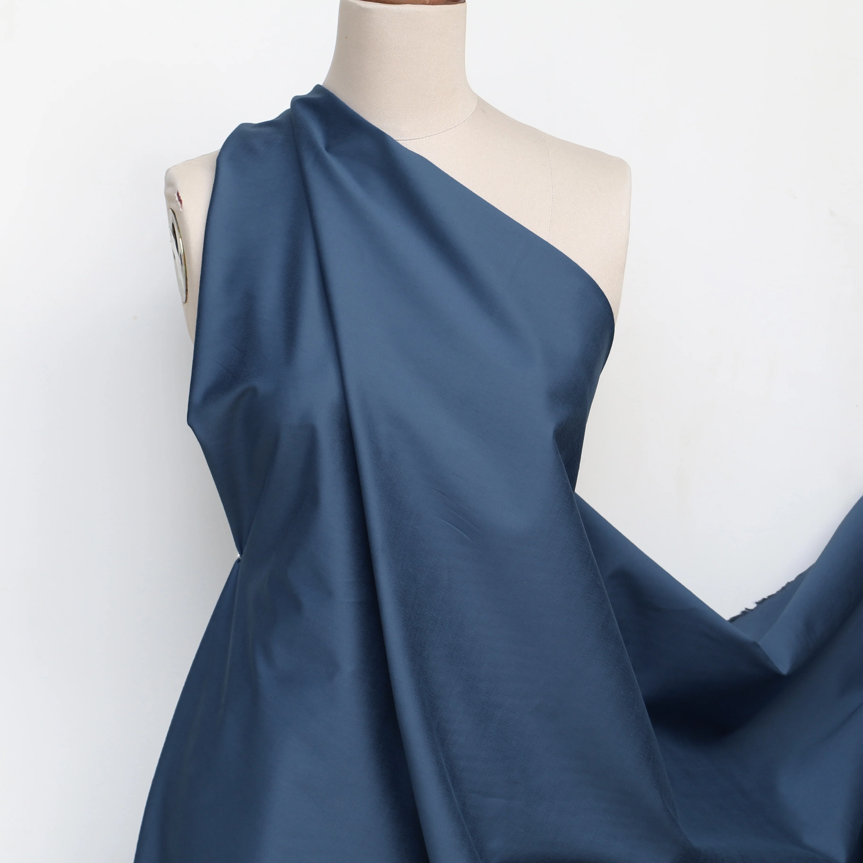 Passiflora Blue Stretch Cotton - Image 4