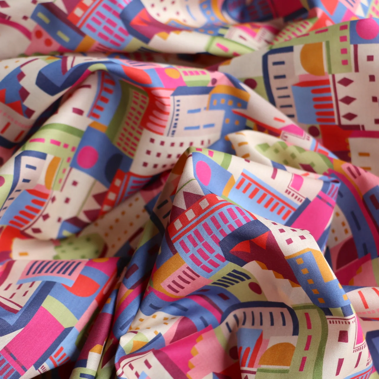Patchwork Town - Liberty Tana Lawn™ - Image 2
