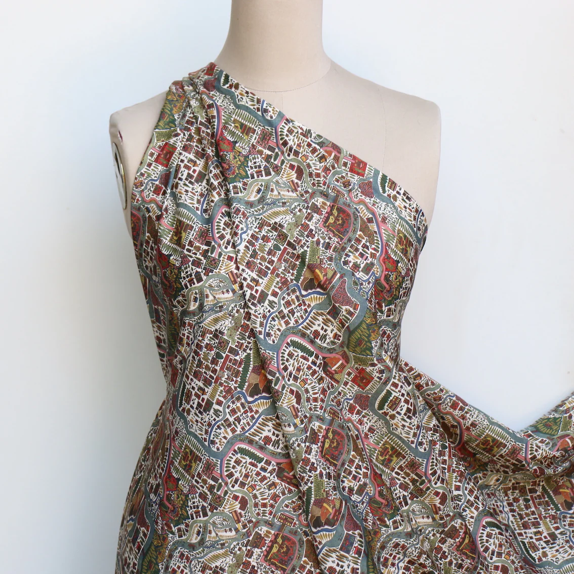 Pattern Map Green Liberty Tana Lawn™ - Image 5