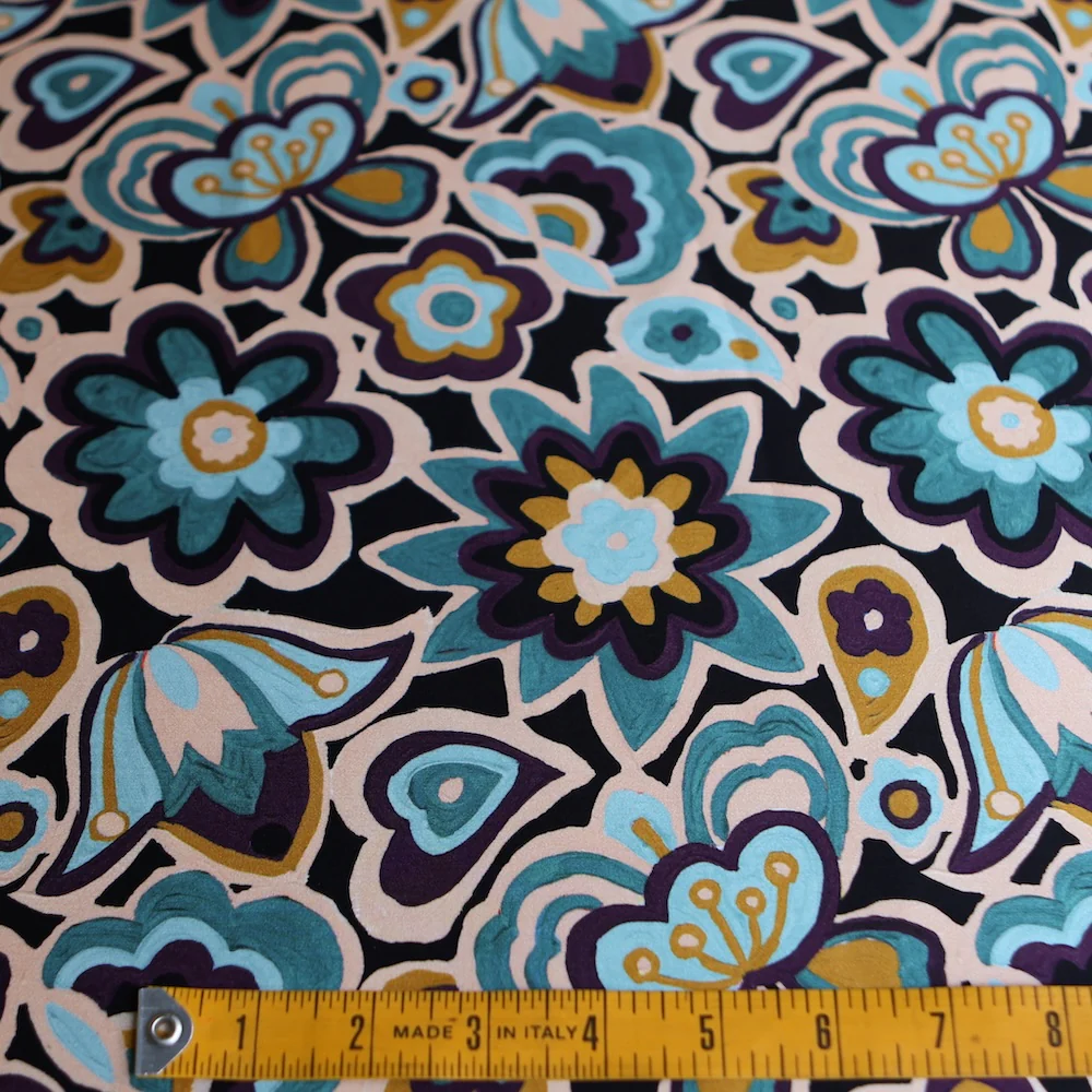 Peace and More Love  - Liberty Belgravia Silk Satin - Image 3