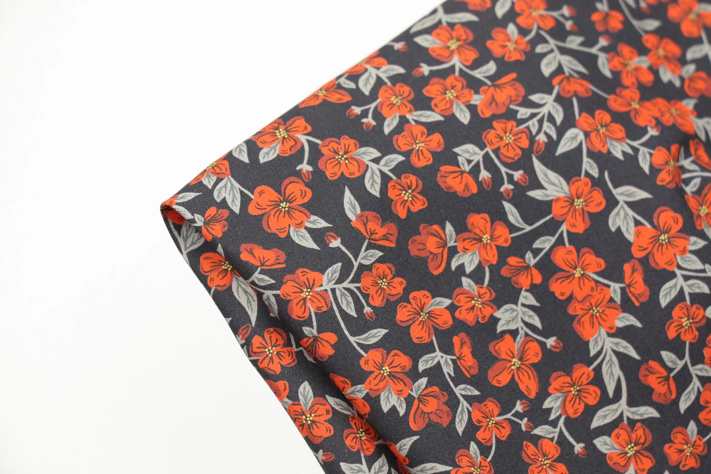 Peach Blossom Poplin - Liberty Fabric - Image 2