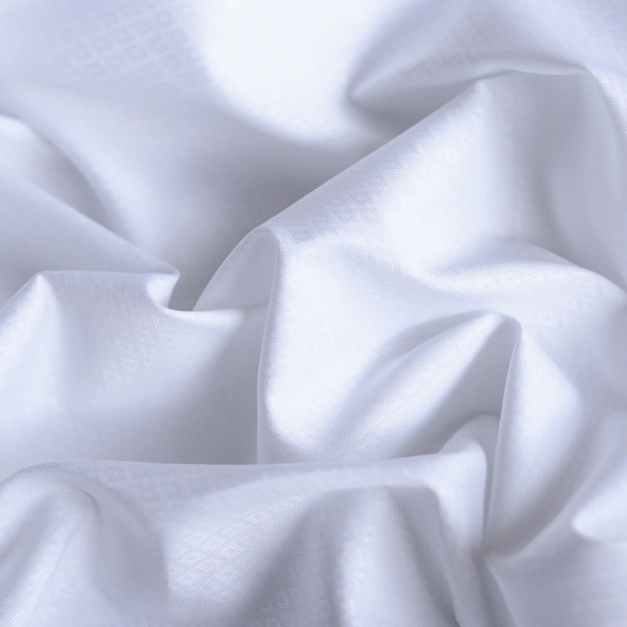 Peaks White Cotton Shirting - Image 2