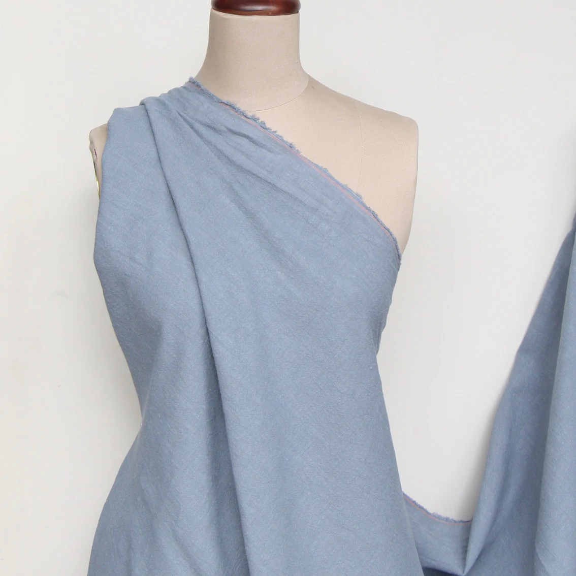 Pewter Pebble Washed Linen - Image 4