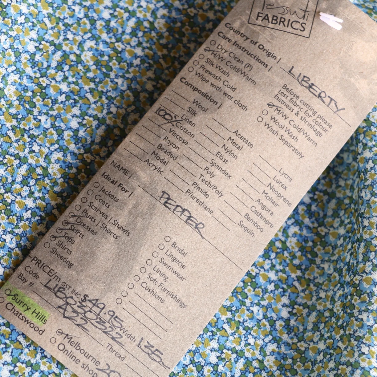 Pepper Liberty Tana Lawn⢠- Image 4