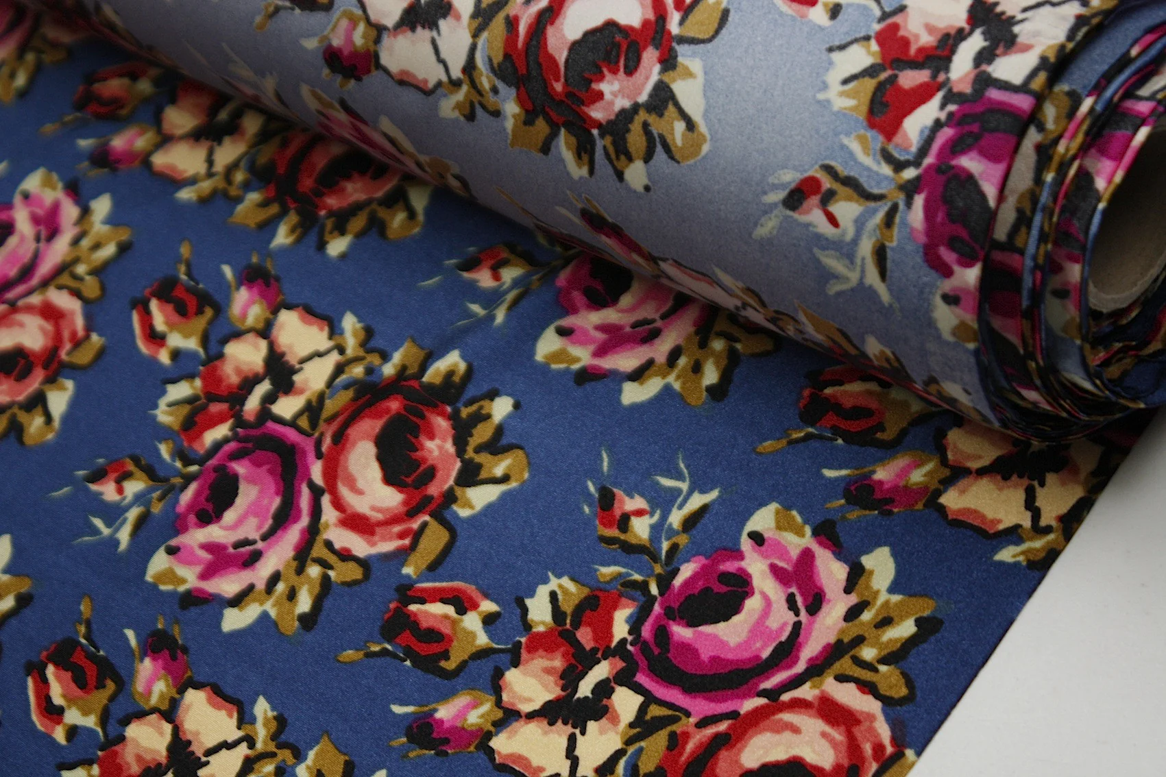Perfume Stretch Blue - Swimwear Fabric - Image 4