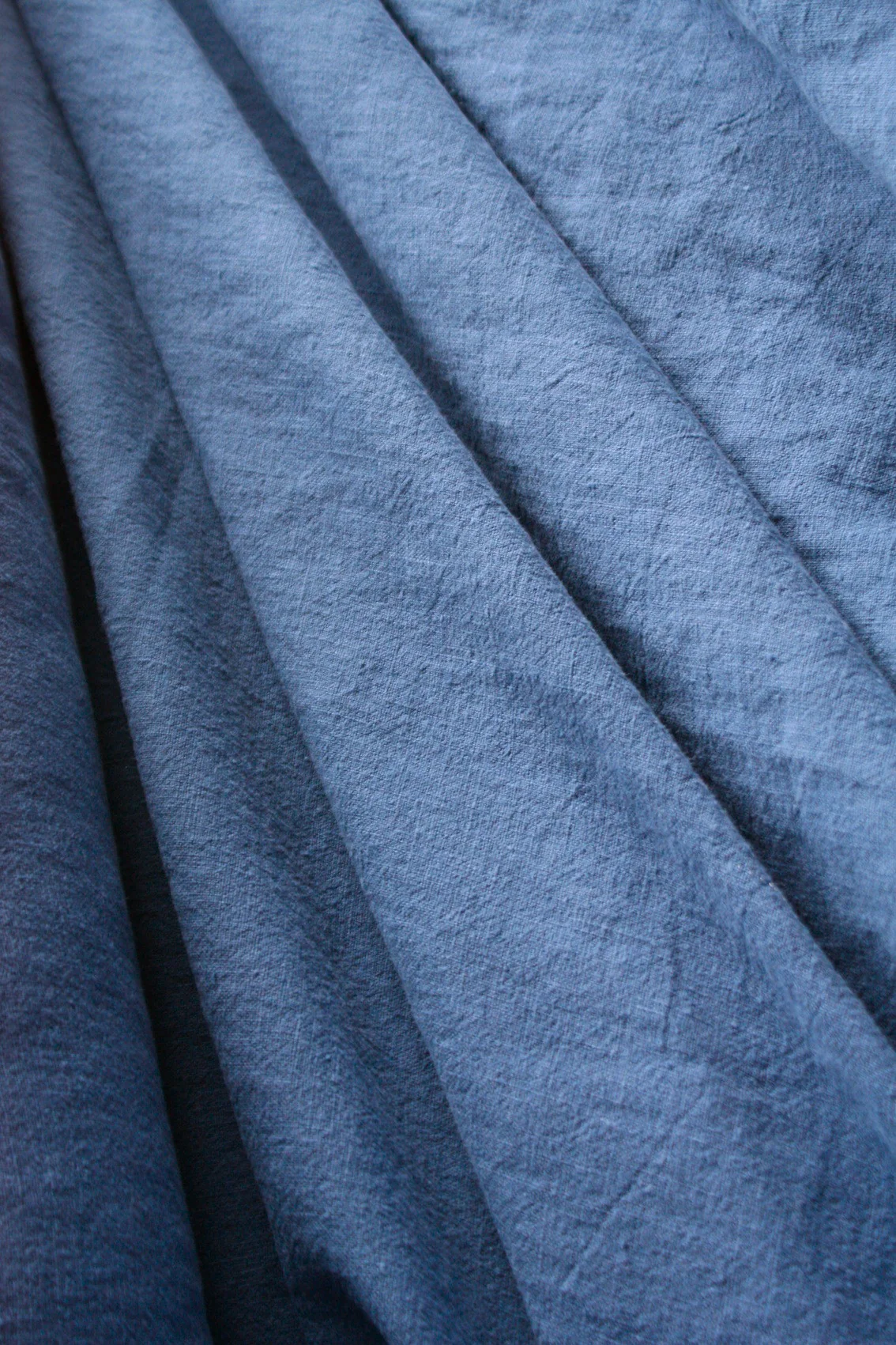 Peru Heavy Blue Linen - Image 2