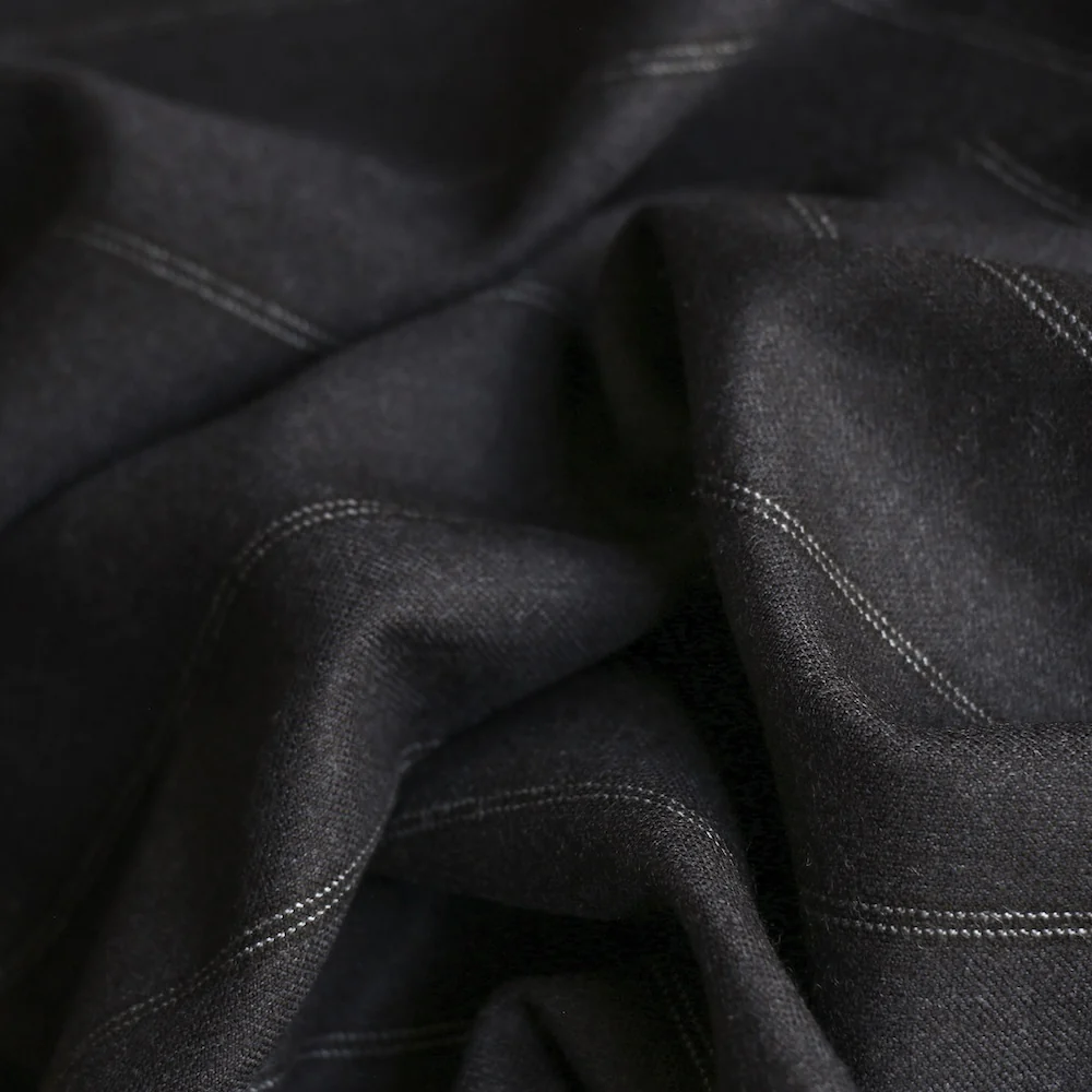 Perugia Stripe Stretch Wool - Image 2