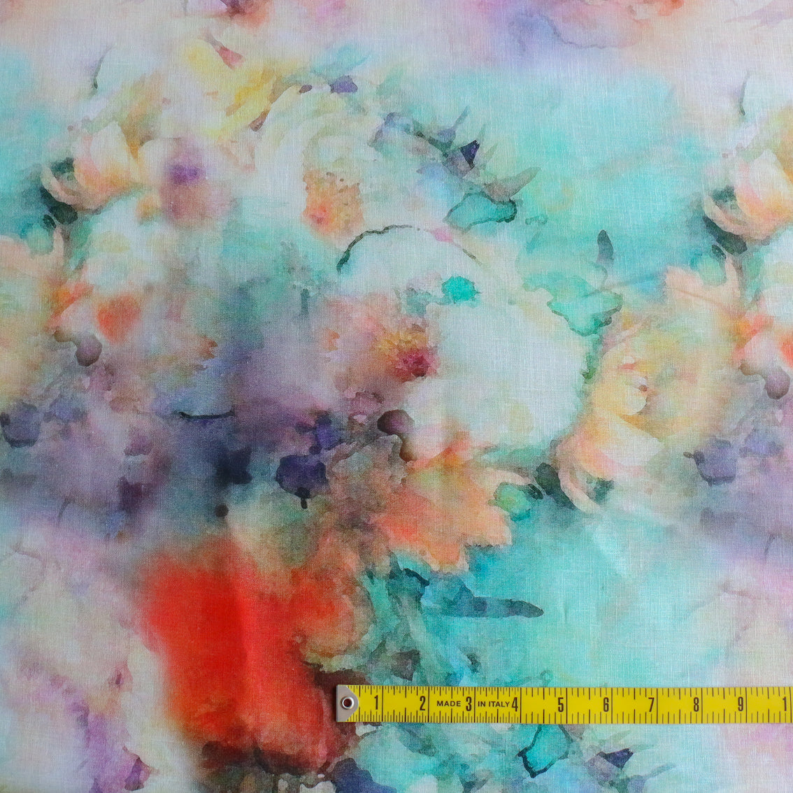 Petal Reflections - Printed Linen - Image 3