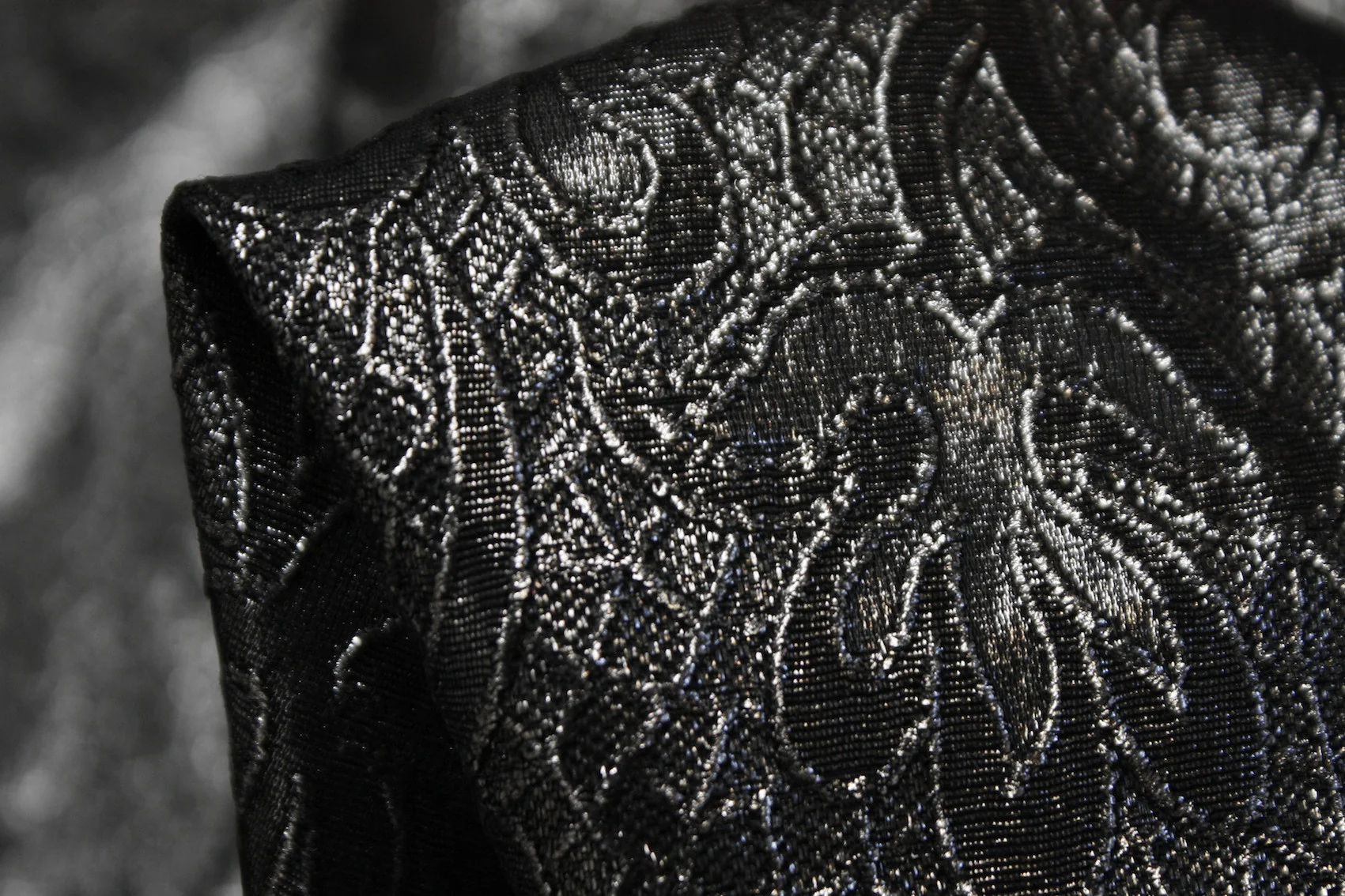 Pewter Brocade