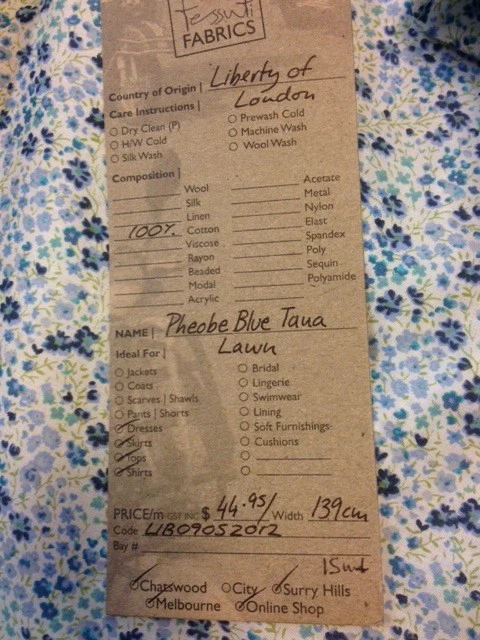 Phoebe Blue - Tana Lawn - Image 4