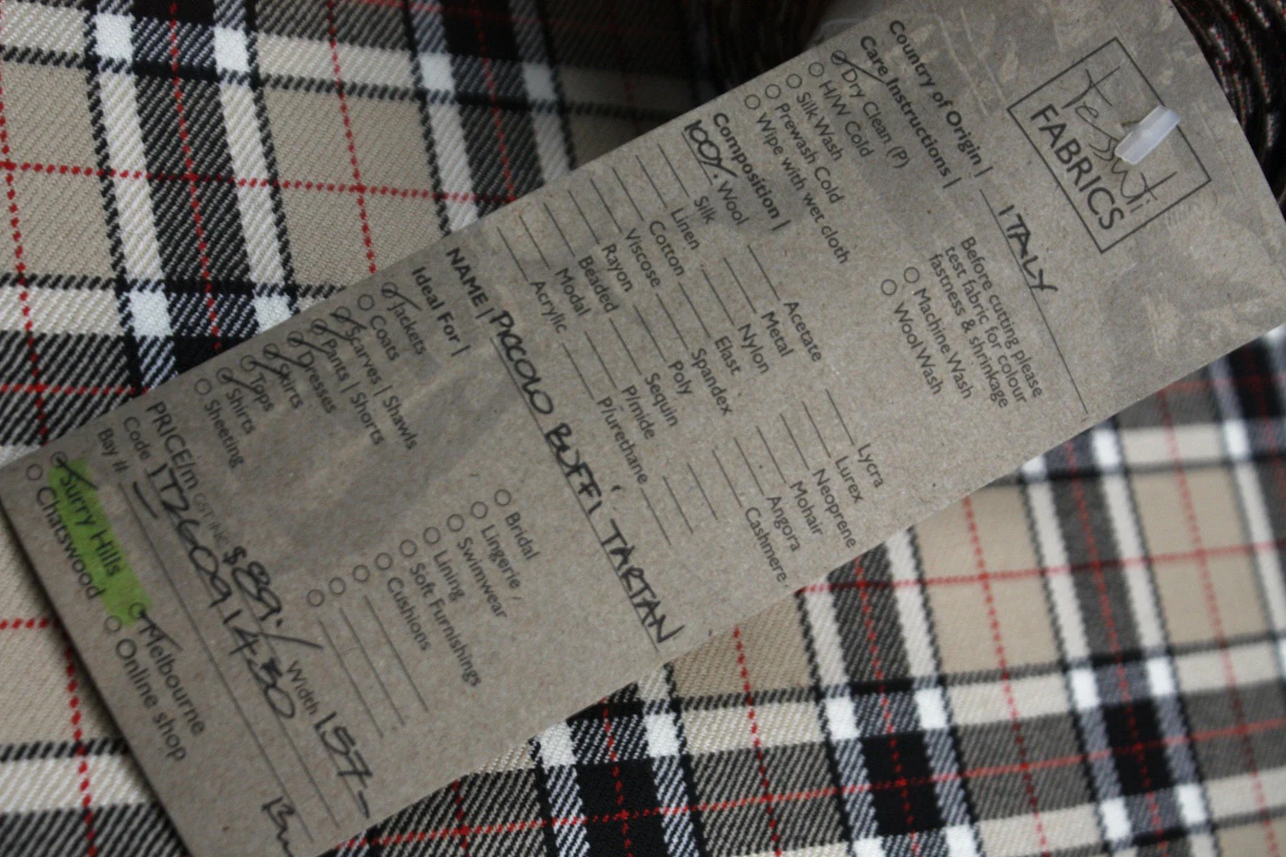 Piccolo Boffi Tartan - Image 5