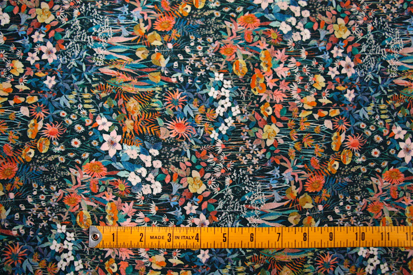 Pink Faria Flowers - Fleece - Liberty Fabric - Image 2