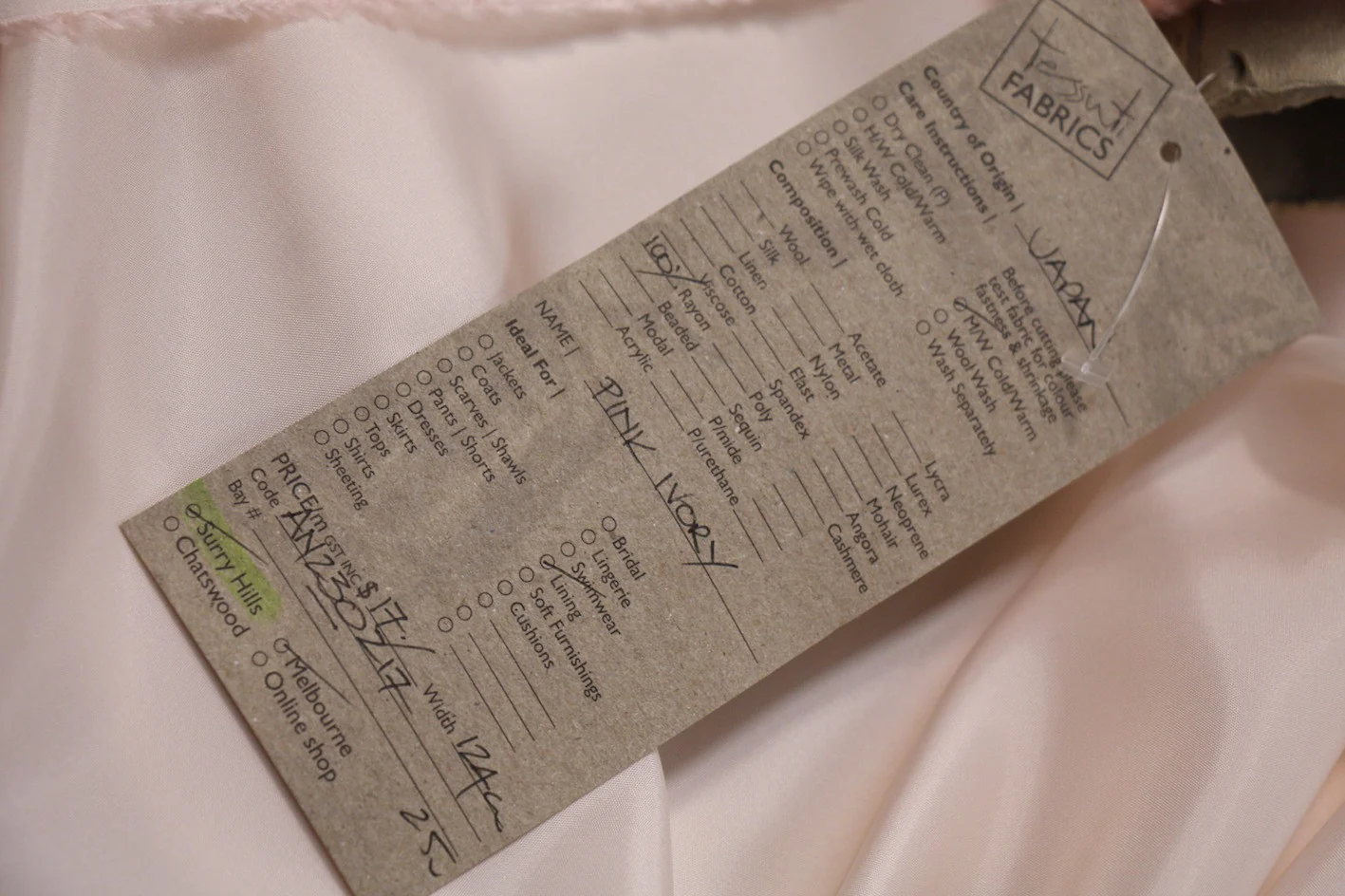 Pink Ivory Lining - Image 2