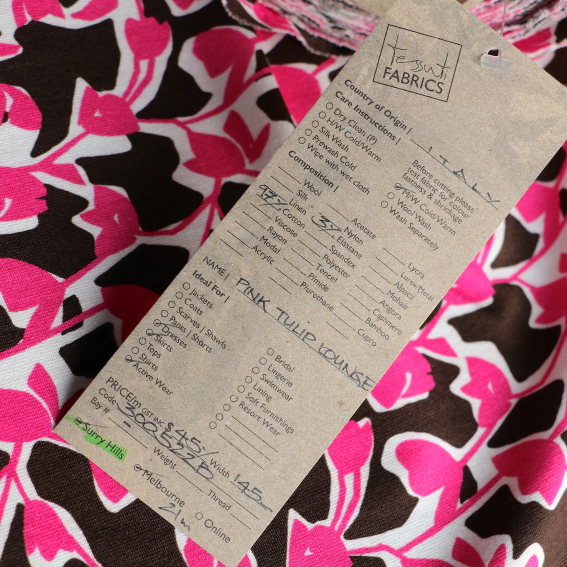 Pink Tulip Lounge Ponti Knit - Image 5
