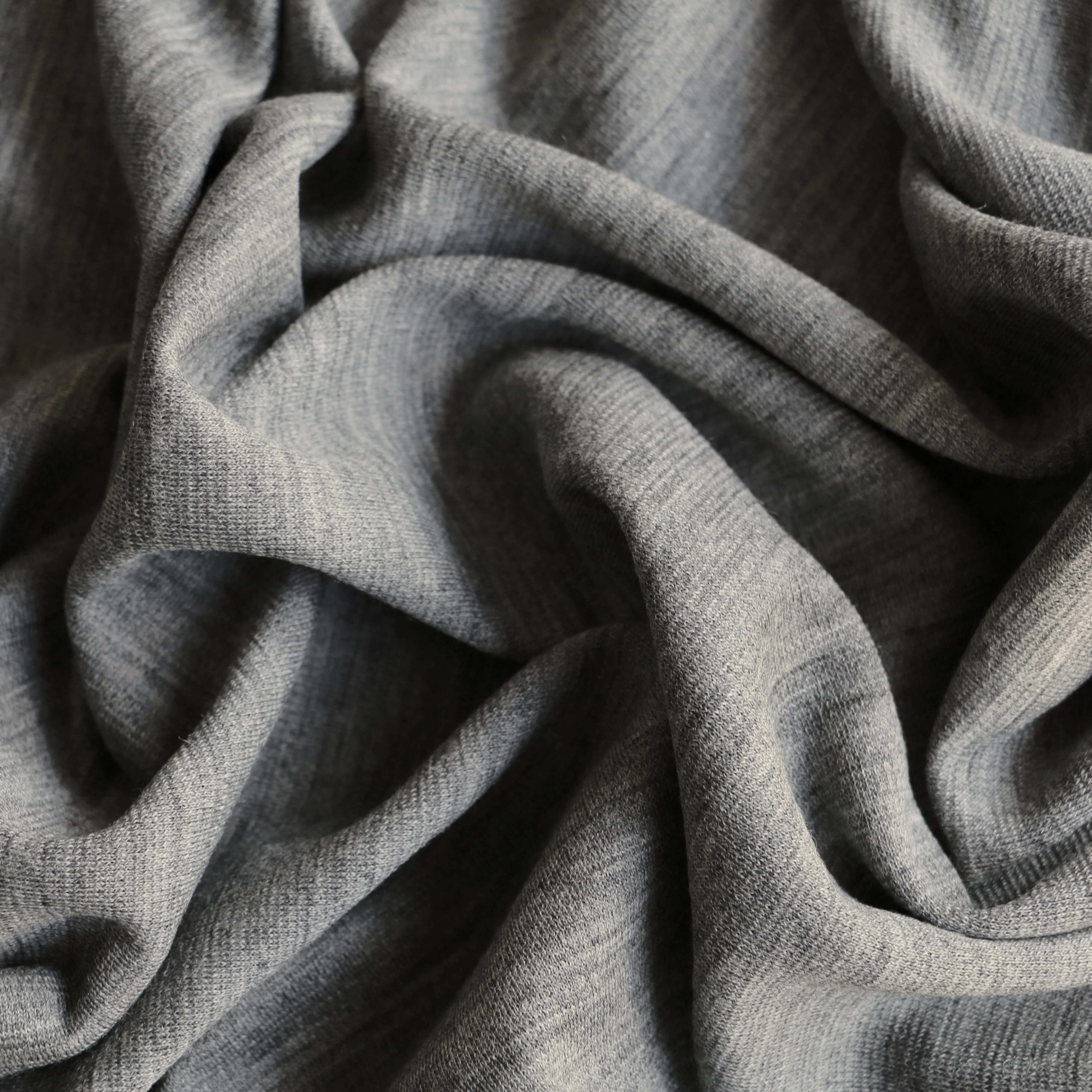 Pisa Grigio - Grey Double Knit - Image 2