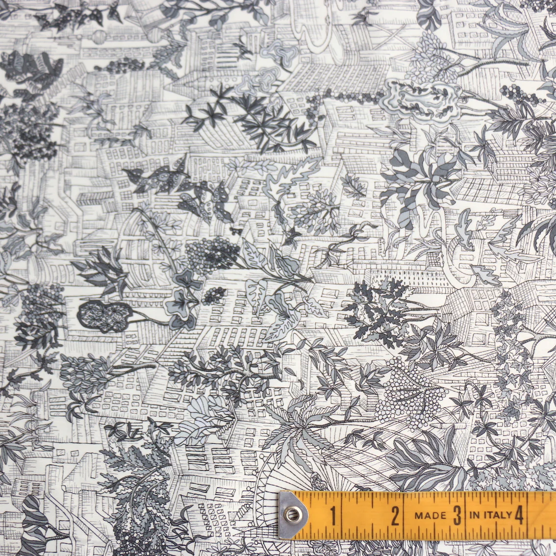 Plantopolis Black/Grey Liberty Tana Lawn™ - Image 3