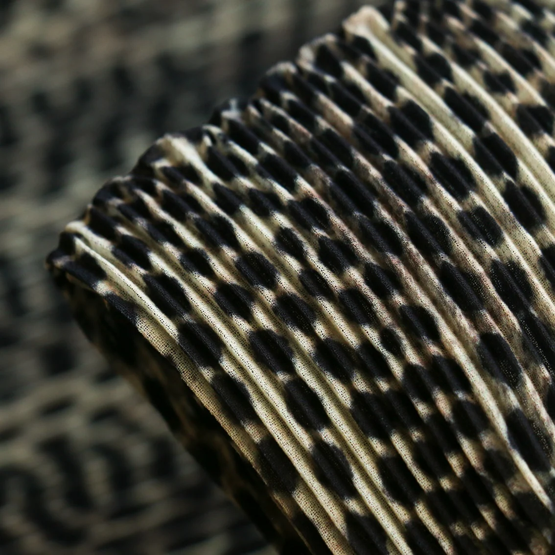 Plisse Leopardo - Leopard Spot Georgette