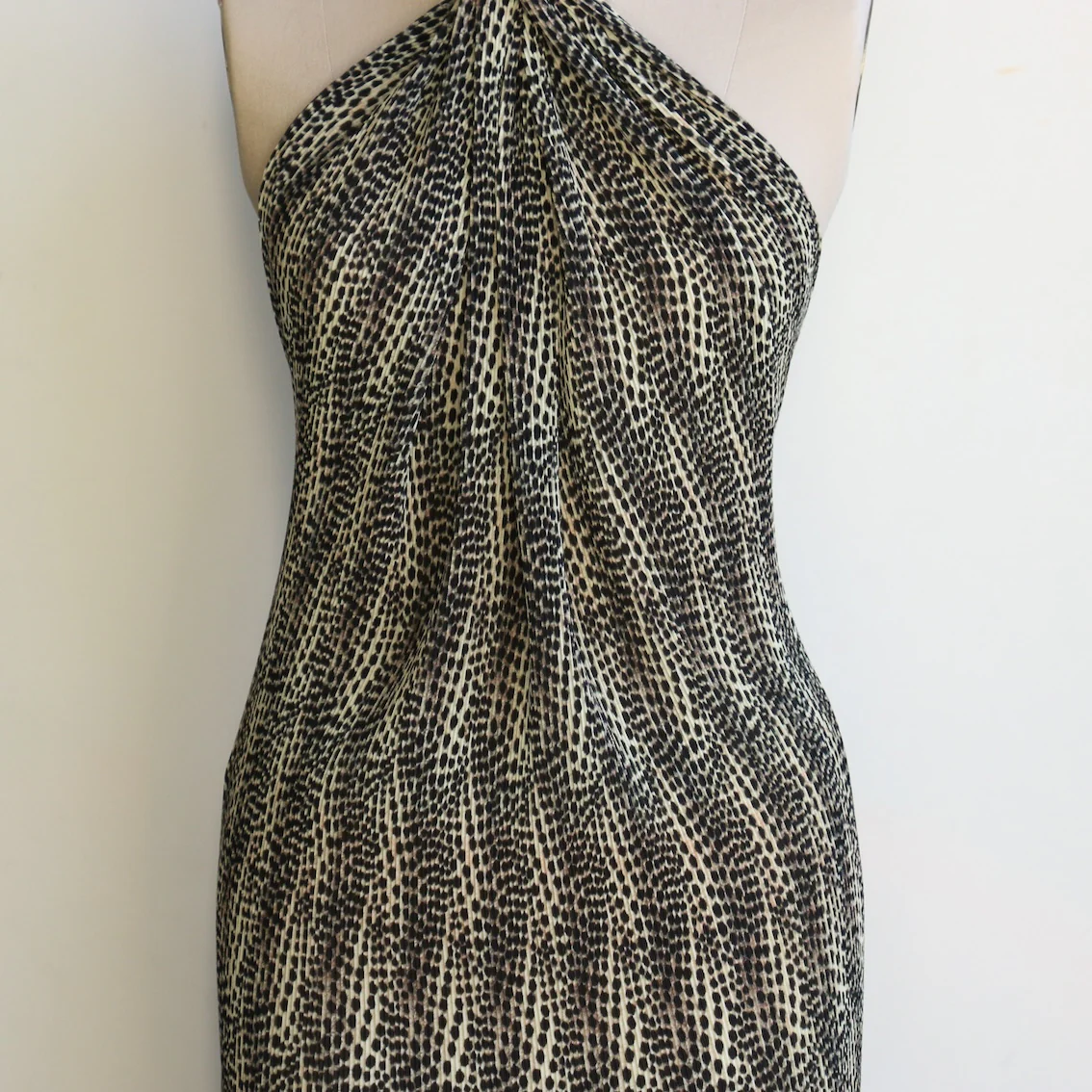 Plisse Leopardo - Leopard Spot Georgette - Image 5