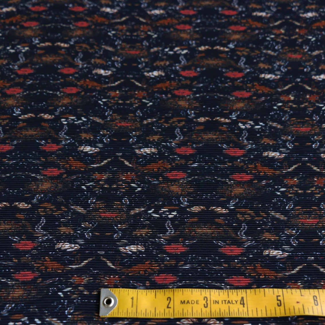Plisse Midnight Bloom - Floral Georgette - Image 4
