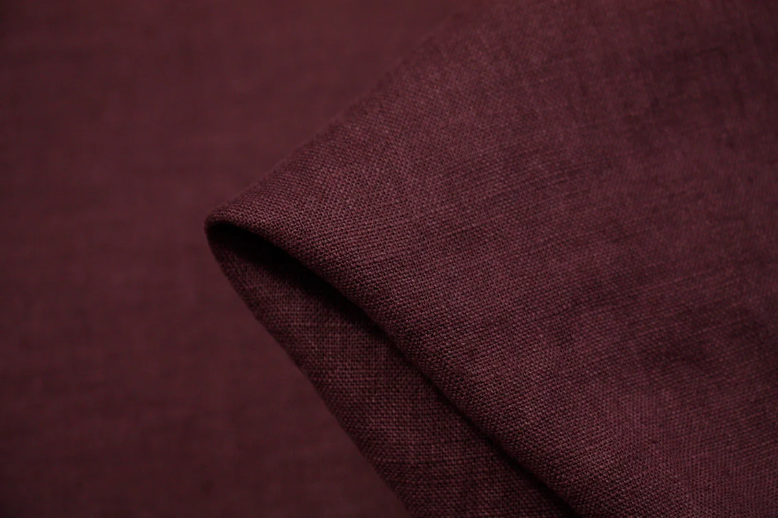 Plum Jam Washed Linen