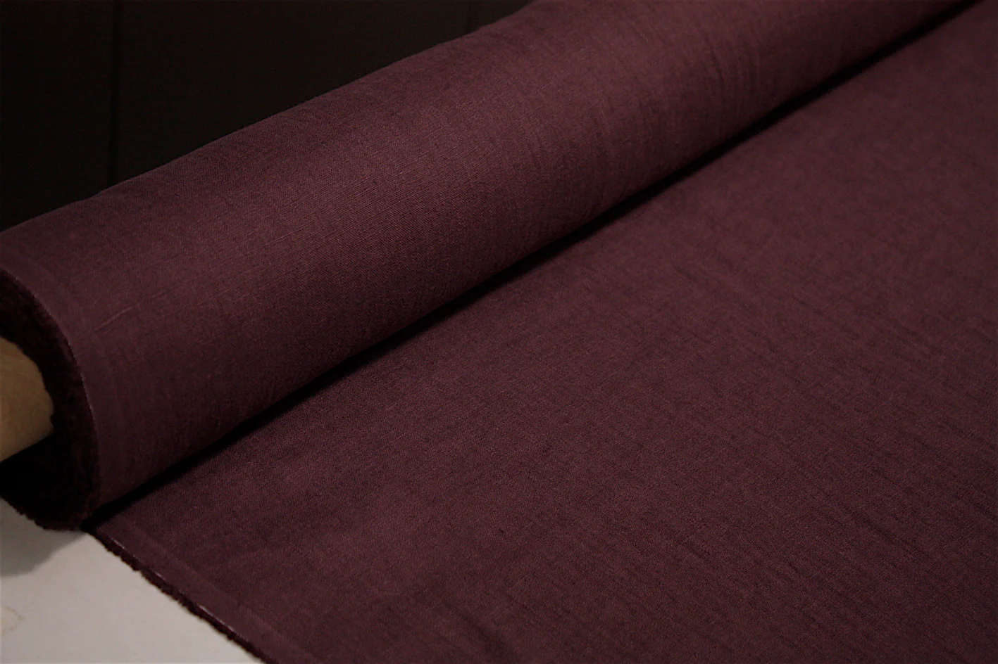 Plum Jam Washed Linen - Image 3