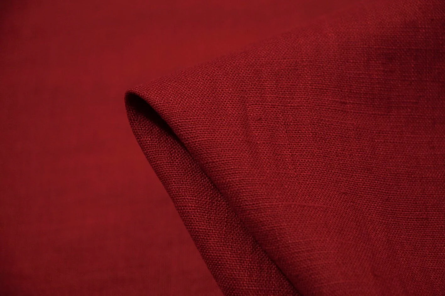 Pomegranate Washed Linen