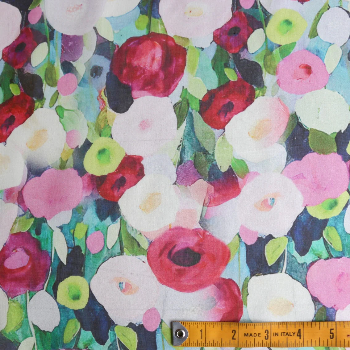 Poppy Bliss Silk Chiffon - Image 3