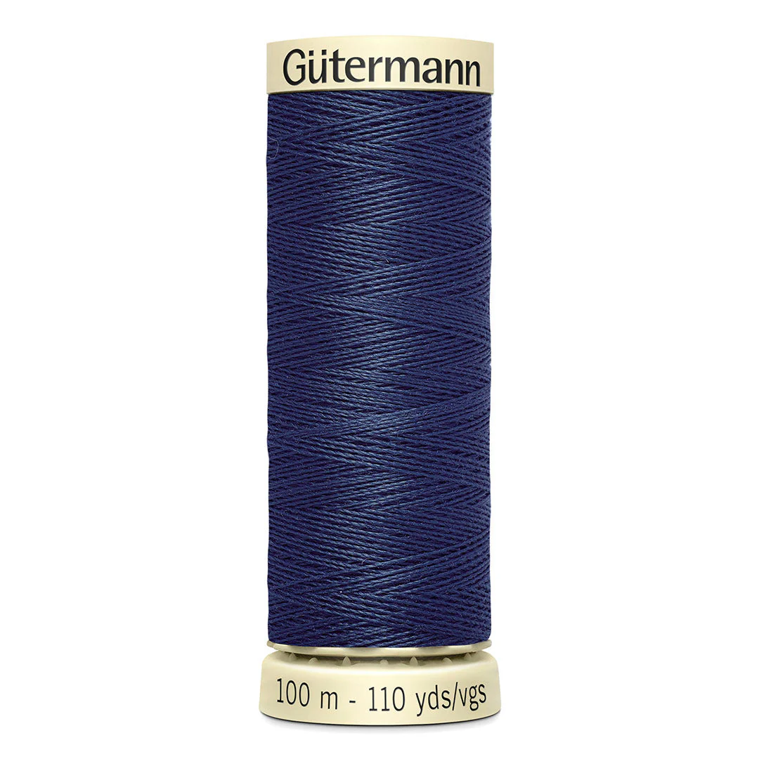 Poros Navy Cheesecloth - Image 4