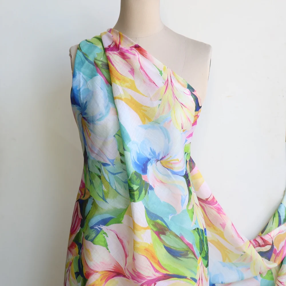 Posey Bloom - Ramie Voile - Image 6