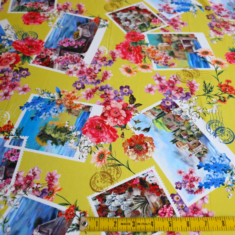 Postcards In Spring Silk Crepe De Chine - Image 3